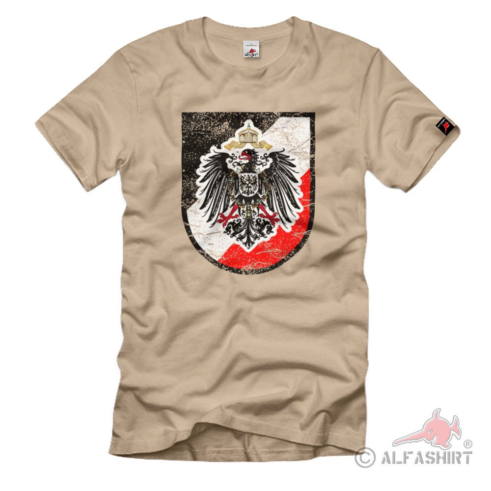 Deutsches Kaiser Reich Adler Deutschland Wappen T-Shirt#2653