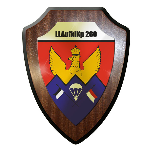 Wappenschild - LLAufklKp 260 Luftlande Aufklärungs Kompanie Emblem #11668