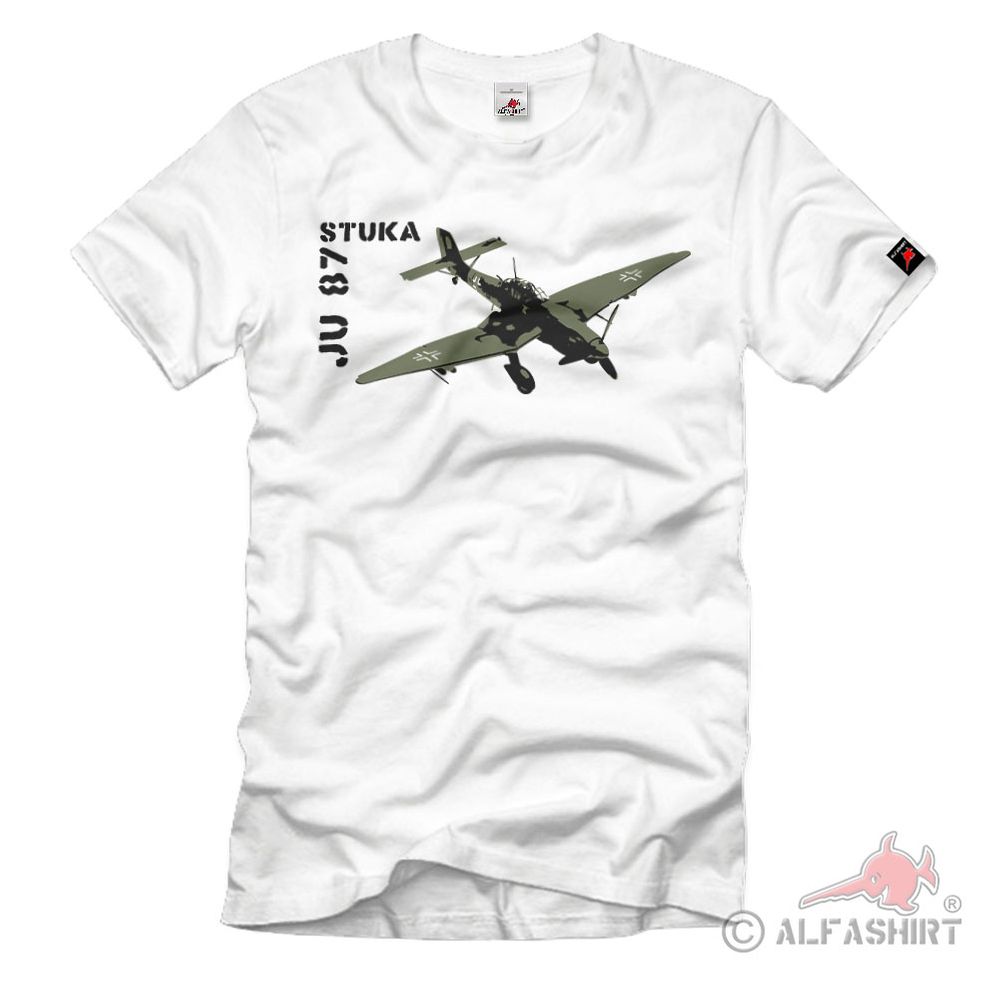 Stuka dive bomber JU 87 Tante Ju - T Shirt # 60