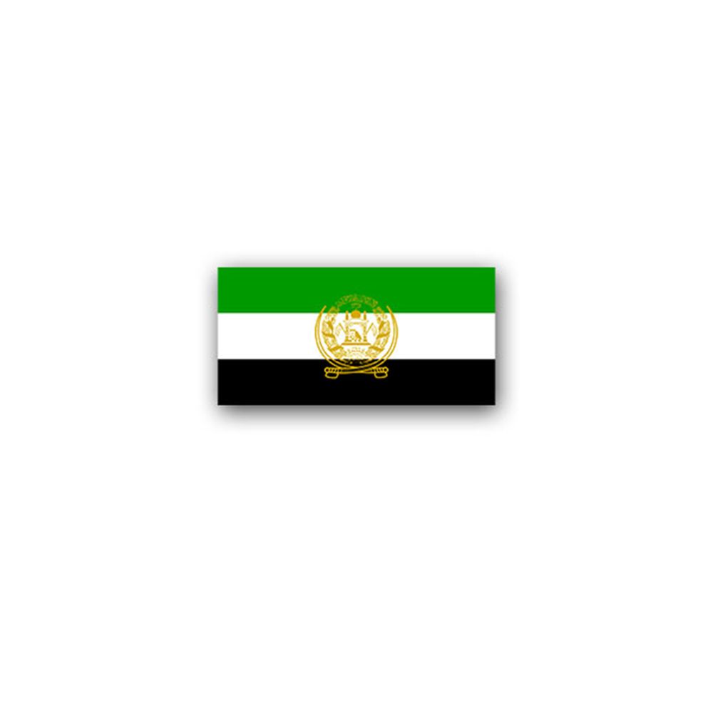 Aufkleber/Sticker Afghanistan Flagge Islamische Republik Dari 7x3,5cm A3038