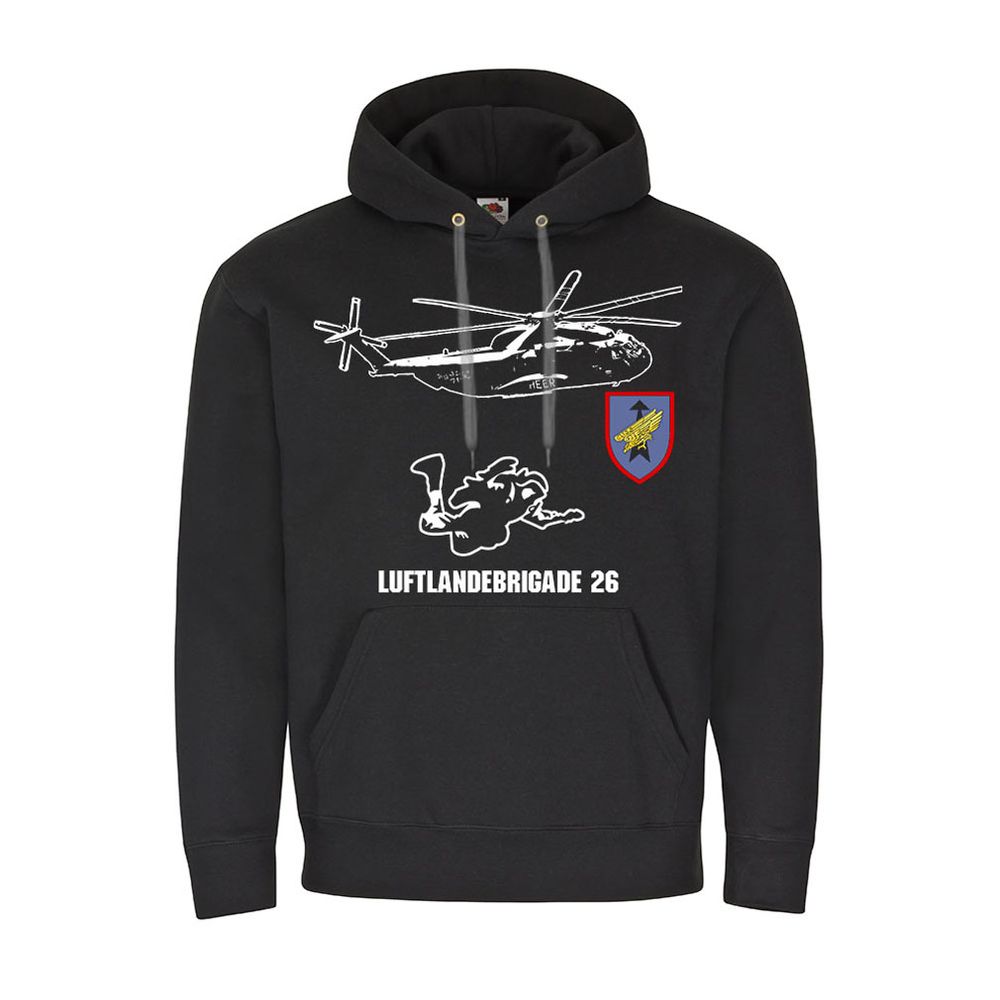 Fallschirmjäger LLBrig 26 Luftlandebrigade CH53 Kapuzenpullover Hoodie #23266