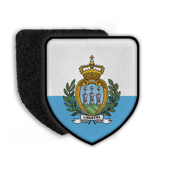 Patch Flag of San Marino Flag Emblem Sign Country Nation Patch #21388