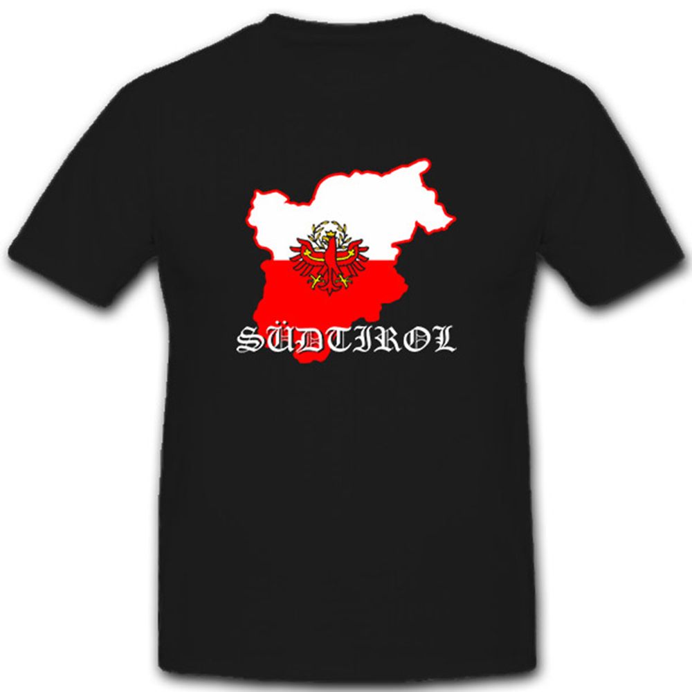 Südtirol Heimat Tirol Wappen Flagge - T Shirt #7304