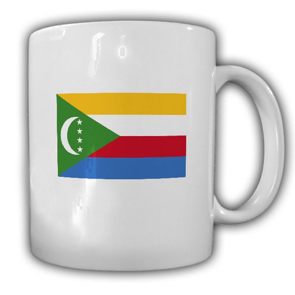 Flag of Comoros Federal Republic of Comoros Udzima wa Komori Banner - Cup # 13649