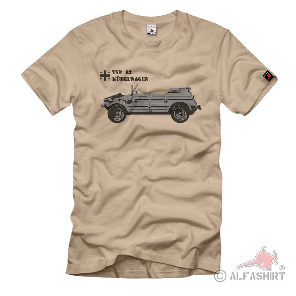 Kübelwagen Typ 82 Ersatzteile Wh Wk Fahrzeug Oldtimer Kübel- T Shirt #457