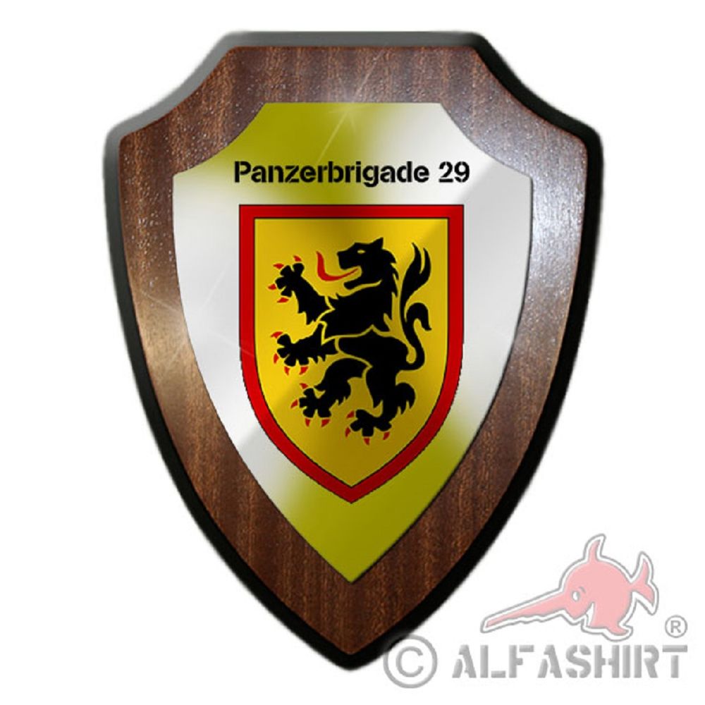 PzBrig 29 brigade tank grenadier division army Bundeswehr blazon # 20019