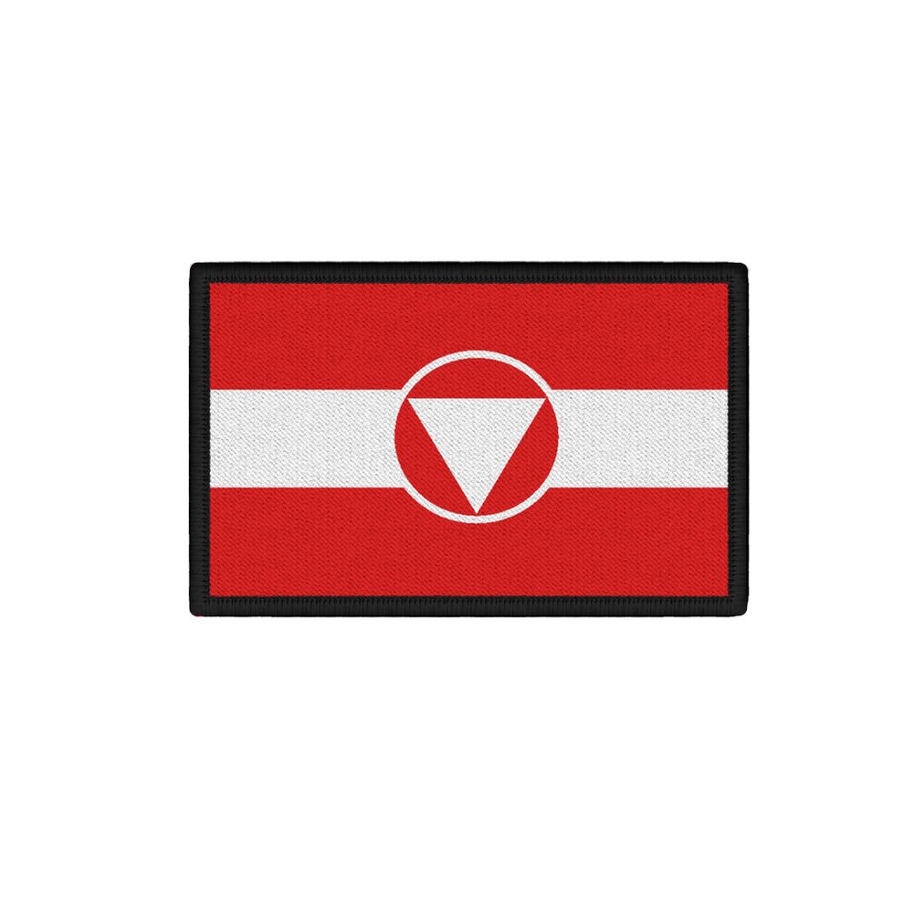 Patch7,5x4,5 Bundesheer Fahne Österreich Abzeichen Flagge Uniform #34619