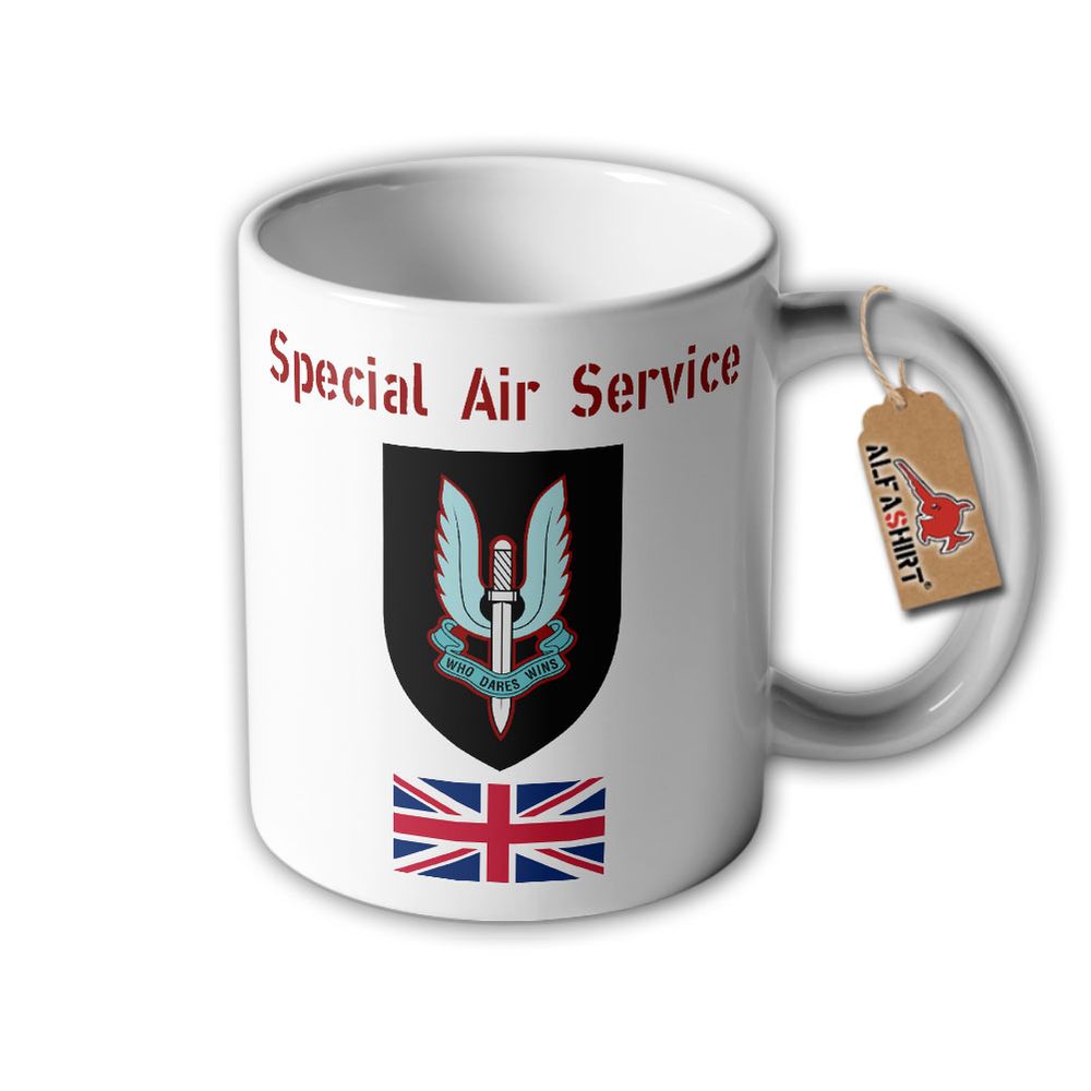 Cup Special Air Service SAS British Army Special Forces Who Dares Wins # 32379