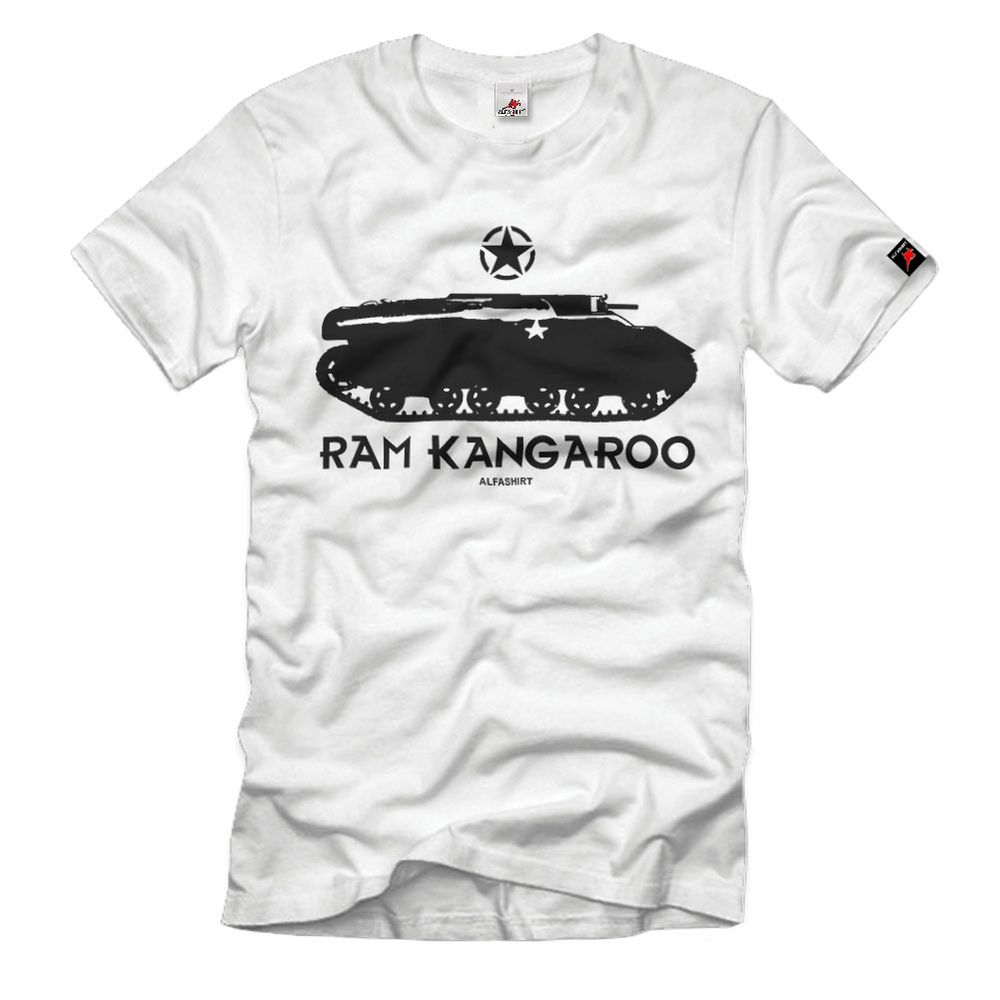 Ram Kangaroo Panzer APC gepanzerter Mannschaftstransporter WW2 T-Shirt#32935