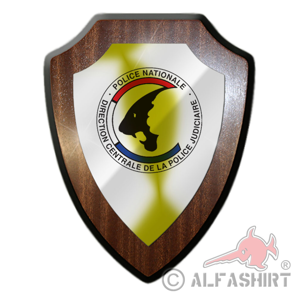 Heraldic shield DCPJ Direction centrale de la Police judiciaire France # 27046