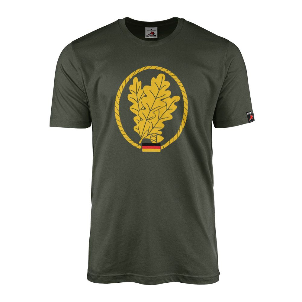 Jägertruppe Bundeswehr Barett Abzeichen Truppengattung Heer T-Shirt#6935