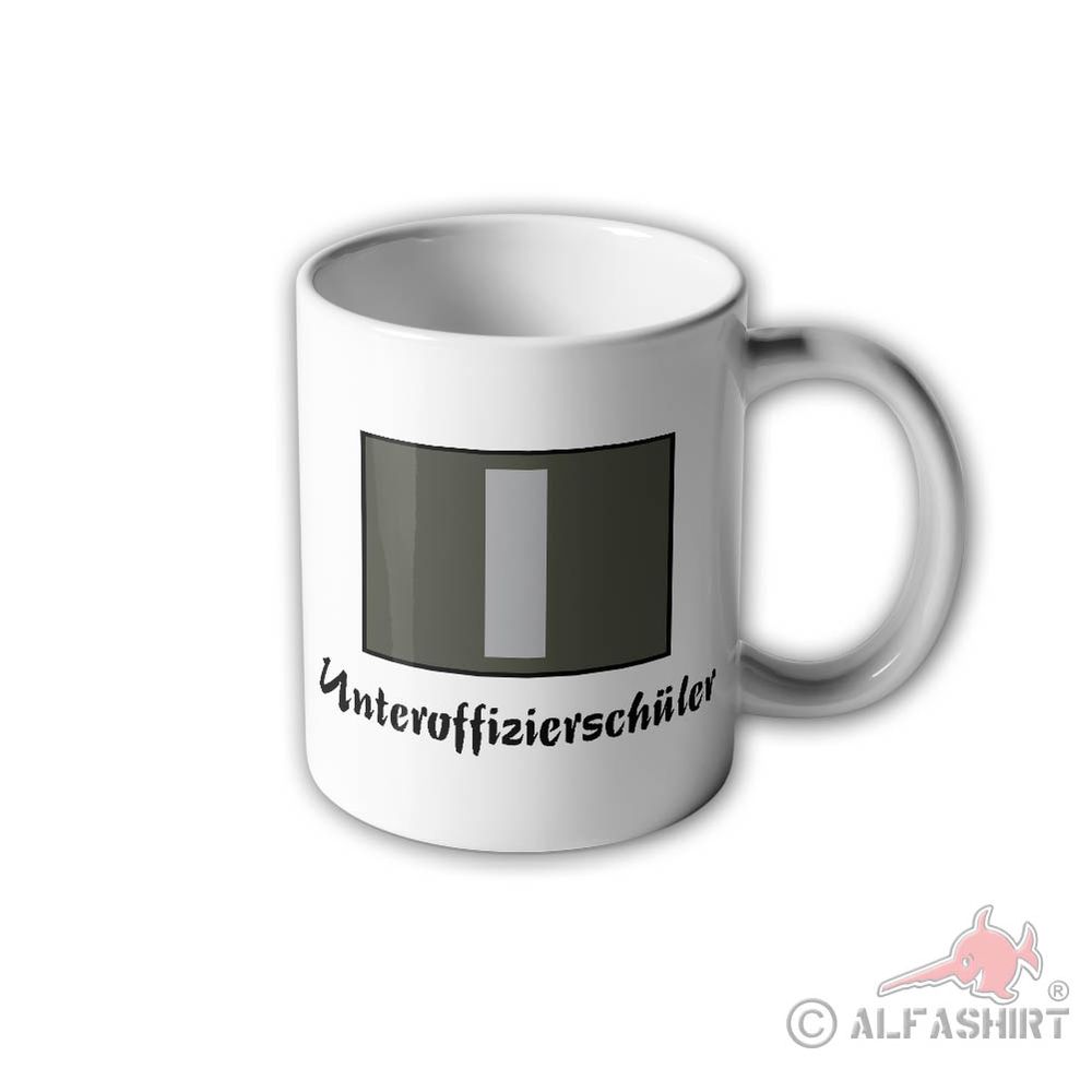 NVA UTV Unteroffizierschüler Tasse DDR Aufnäher Wappen Ostdeutschland #31016