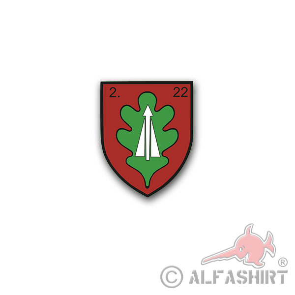 2 FlaRak 22 Aufkleber Sticker Flugabwehrraketen Kompanie Bundeswehr 6x7cm#A4112