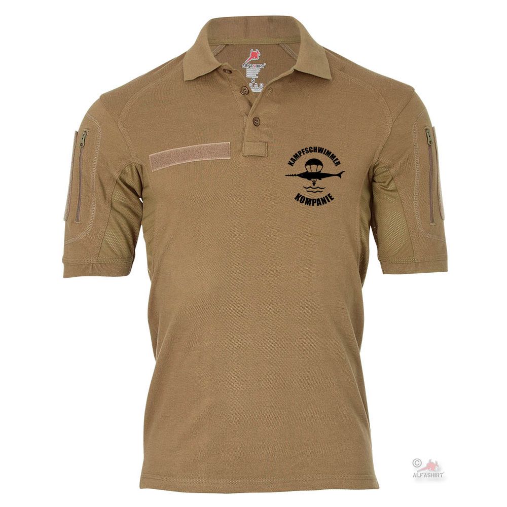 Tactical Poloshirt Alfa - Kampfschwimmer Kompanie Marine Elite Schwimmer #18990 Tactical Poloshirt Alfa - Kampfschwimmer Kompanie Marine Elite Schwimmer #18990