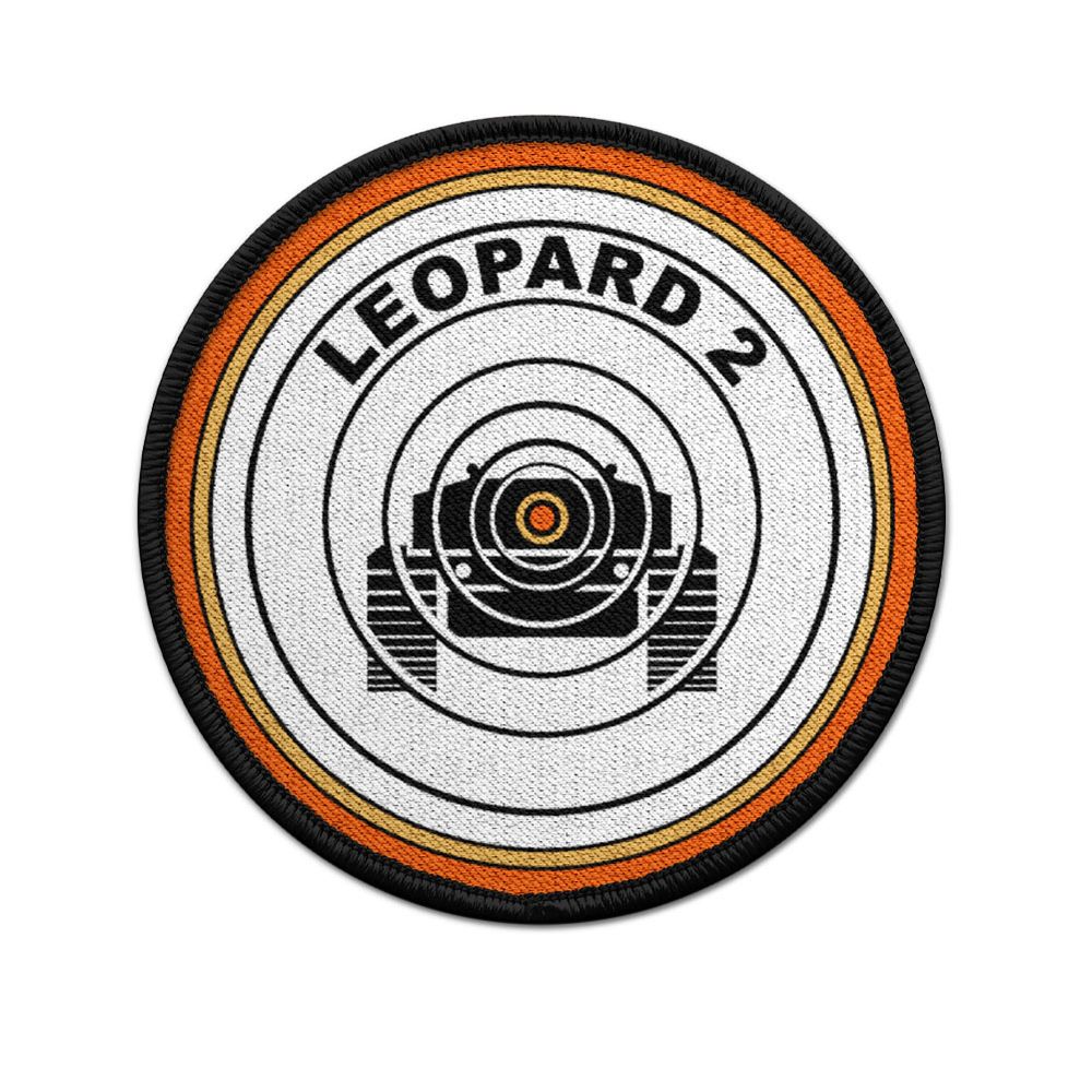 Patch 9cm Leopard Leo 2 Panzer Kampfpanzer Retro Andenken Bundeswehr BW #47415
