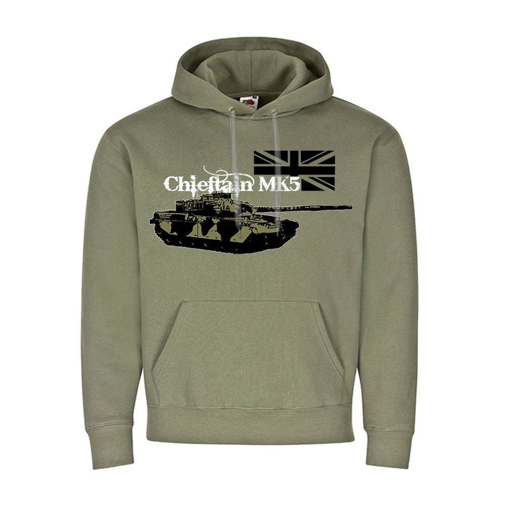 Chieftain MK5 - England Panzer Royal Army Great Britain - Kapuzenpullover #11003