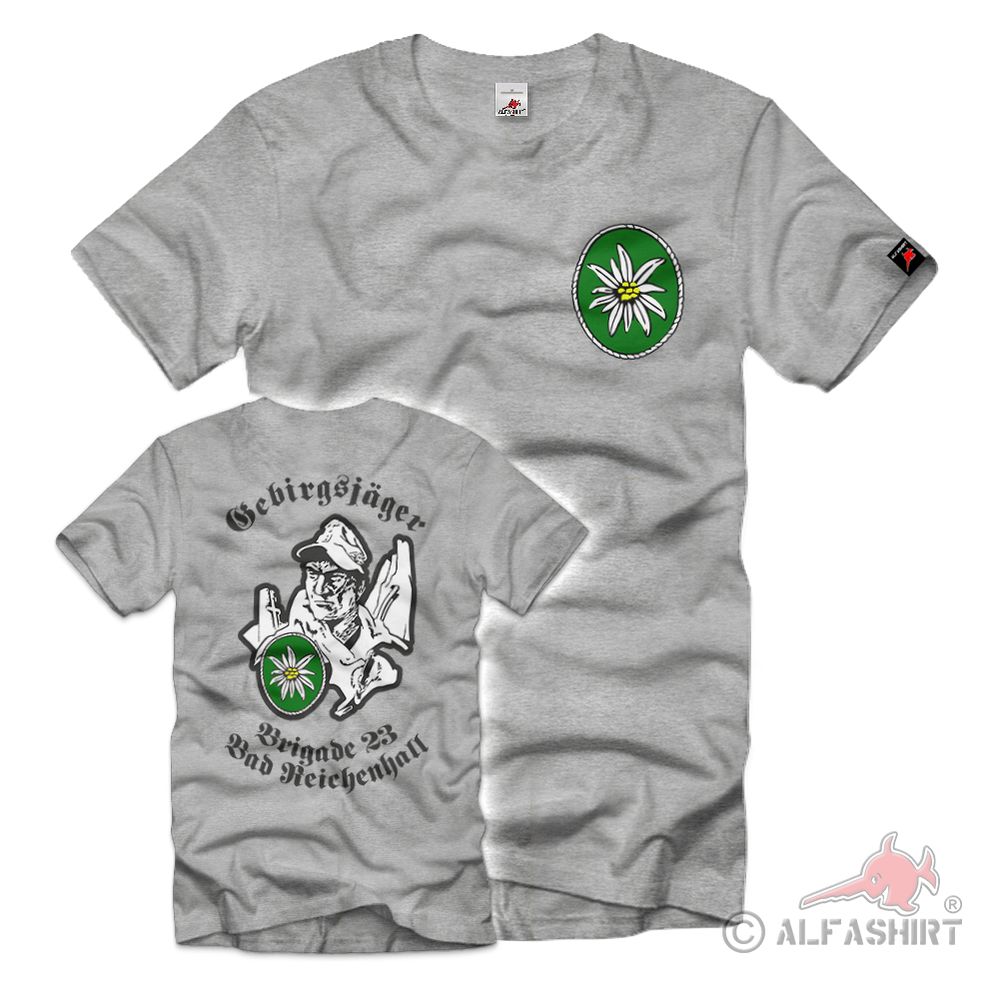 GebJgBrig 23 Gebirgsjäger Brigade Bad Reichenhall Deutschland T-Shirt#37674