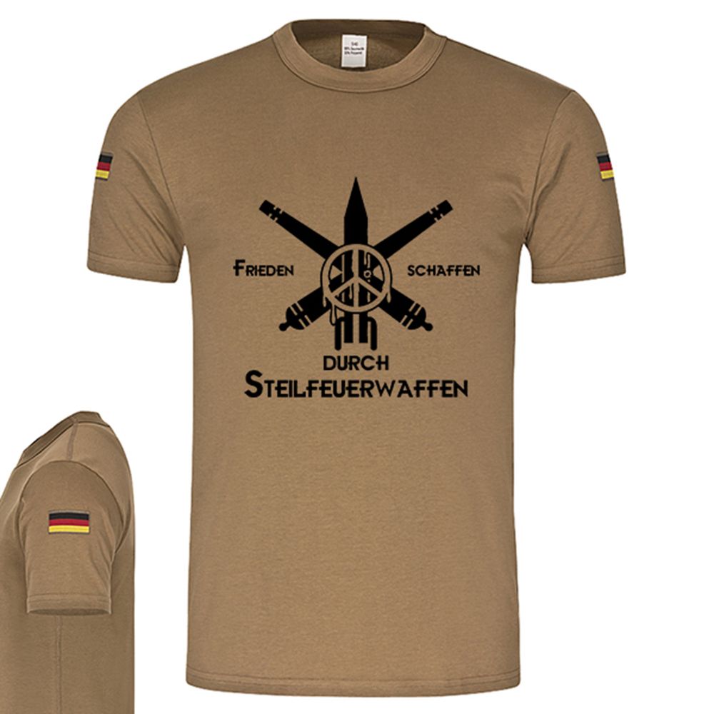Creating peace through steep-firearms Bundeswehr BW Tropical Shirt # 15042