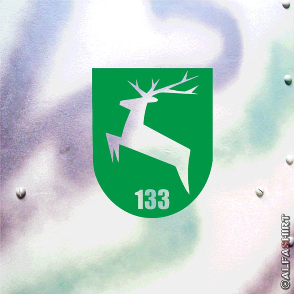 Sticker PzGrenBtl 133 Panzergrenadierbataillon Wetzlar BW 10x8cm # A490