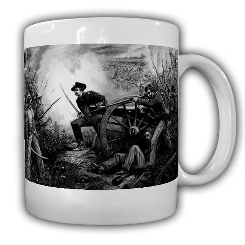 CSA Tasse Bürgerkrieg Vorderlader Kaffeebecher Amerika Western Revolfer USA#22579