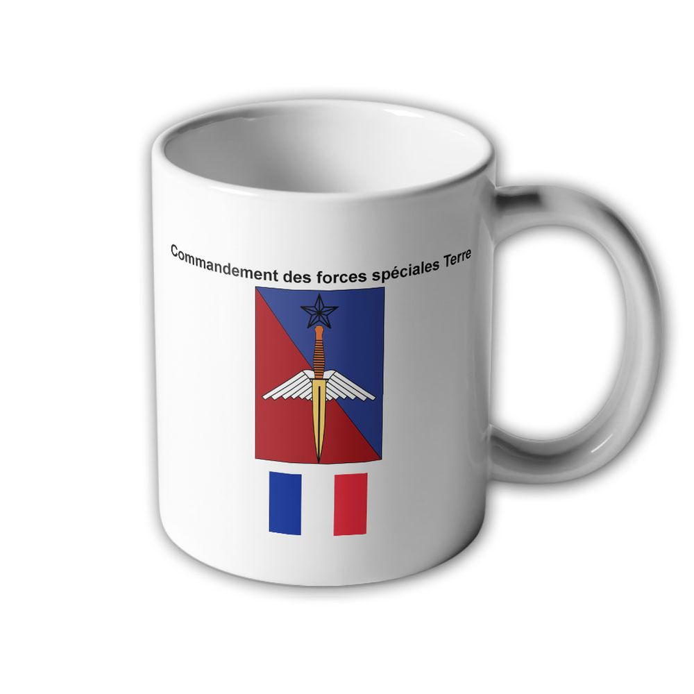 Commandement des forces spéciales Terre Frankreich French Army Tasse #32389