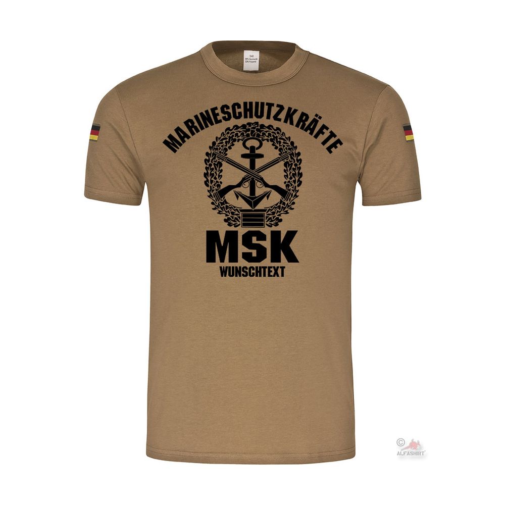 BW Tropen Marineschutzkräfte MSK Bundesmarine Bataillon Eckernförde T-Shirt #39321