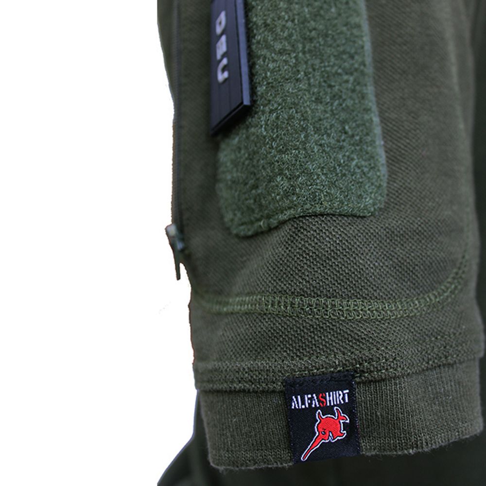 Tactical polo shirt ALFA olive insert shirt Workwear Shirt Sport # 18791