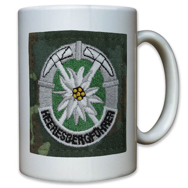 Abzeichen Heeresbergführer BW Gebirgsjäger BW Bundeswehr - Tasse #10936