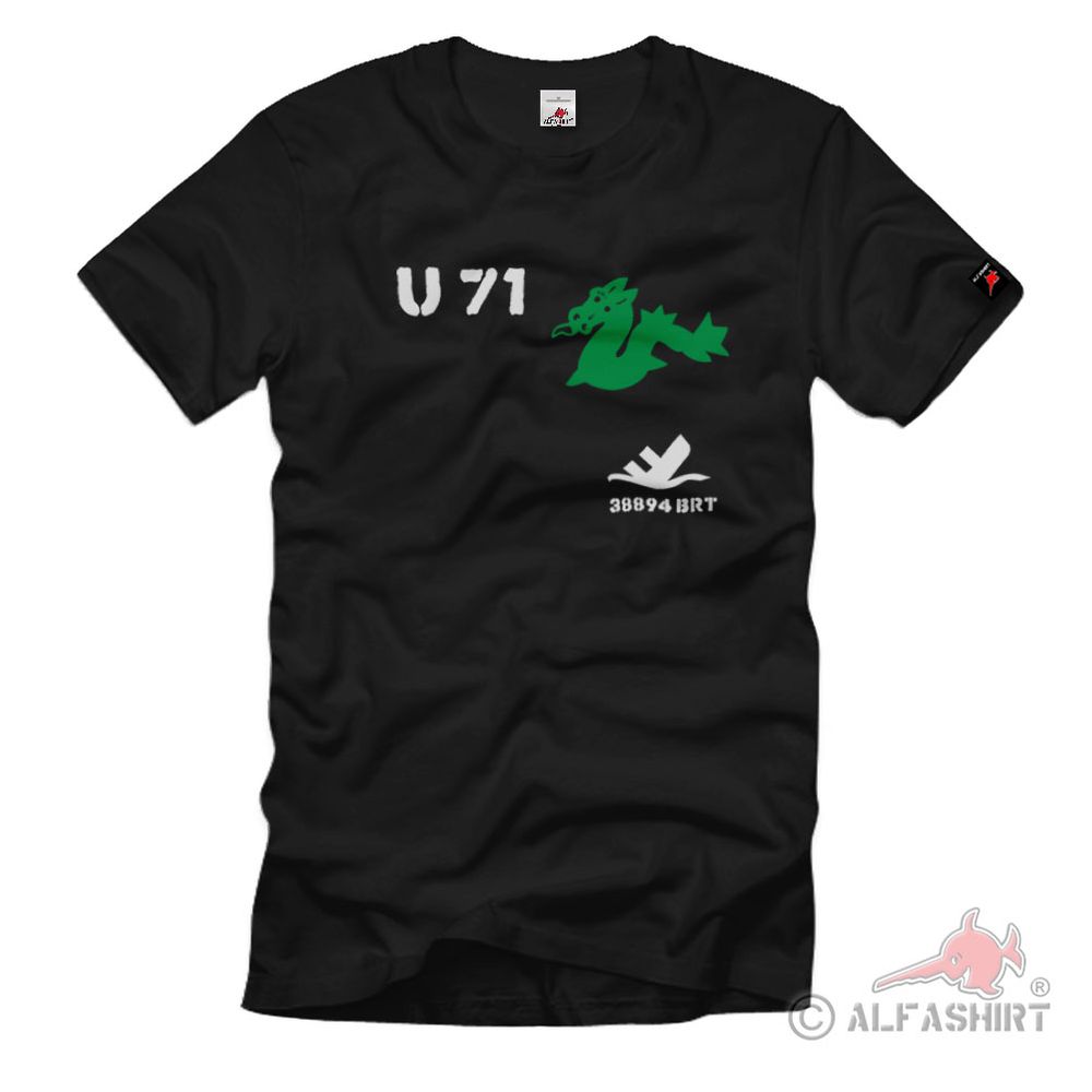 Uboot71 U71 Militär Marine Untersee Schlachtschiff Unterseeboot - T Shirt #3106