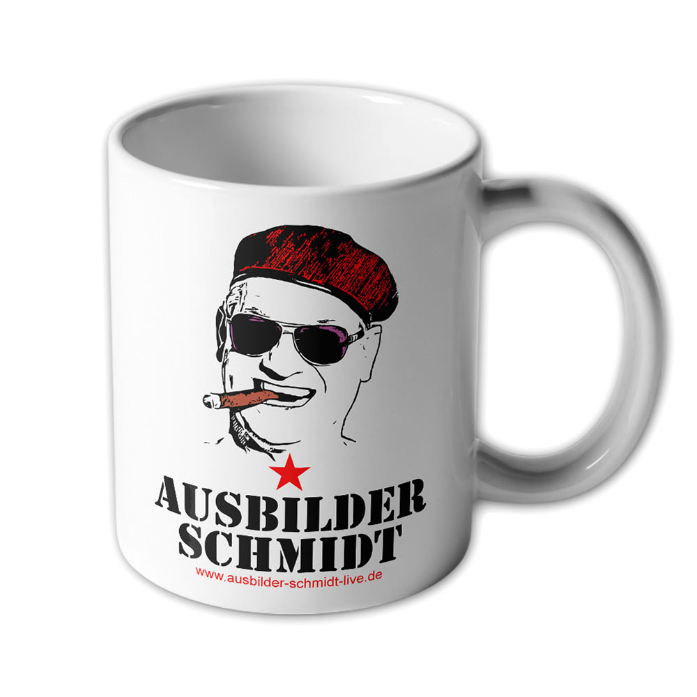 Ausbilder Schmidt - Tasse - Fan Becher Bundeswehr Humor Comedy #47067