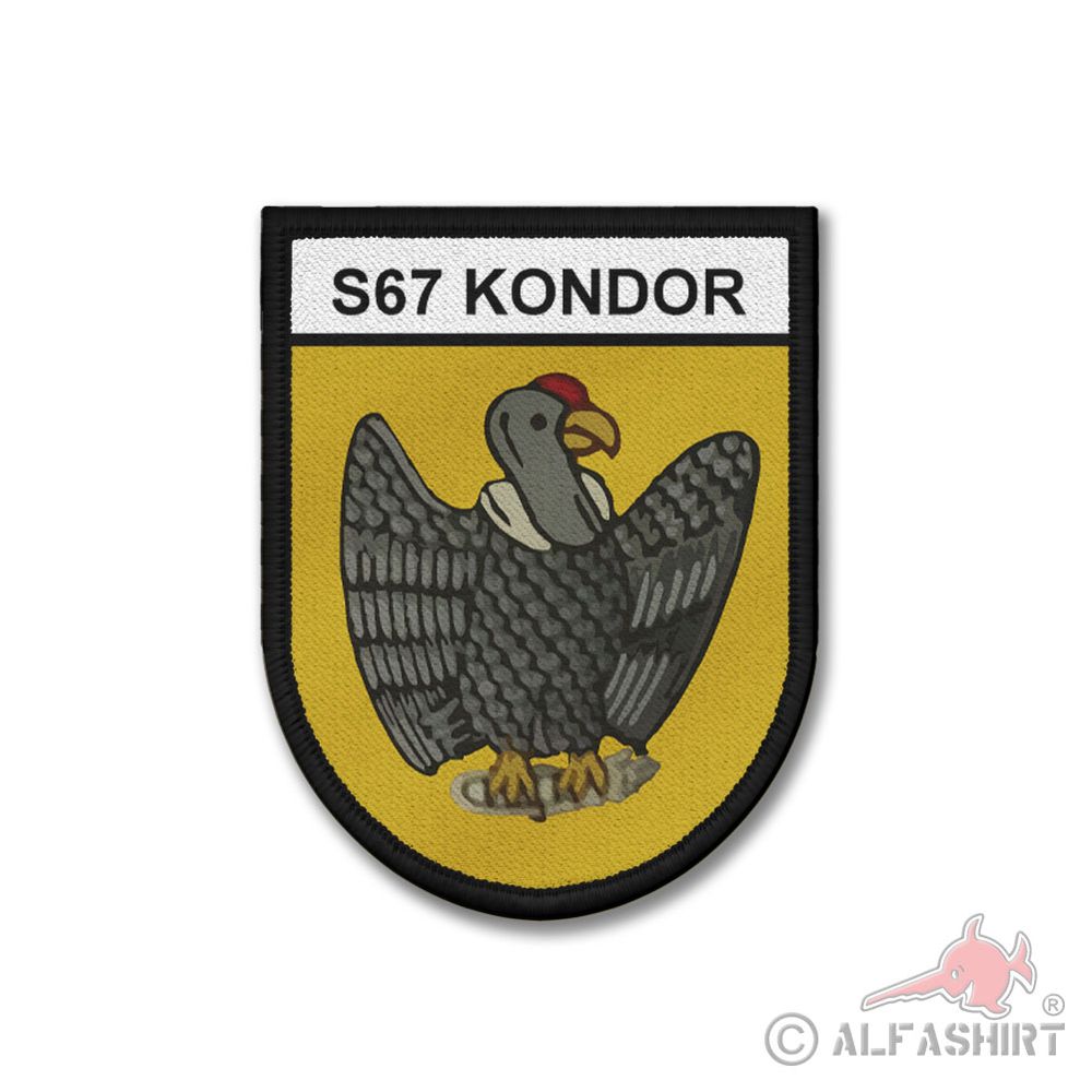 Patch 9x7cm S67 Kondor Schnellboot 2 Schnellboorgeschwader Patroullie  #44331