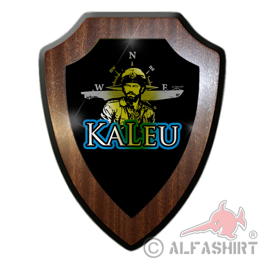 Heraldic shield submarine KaLeu Captain Lieutenant Captain Submarine Marine # 27949