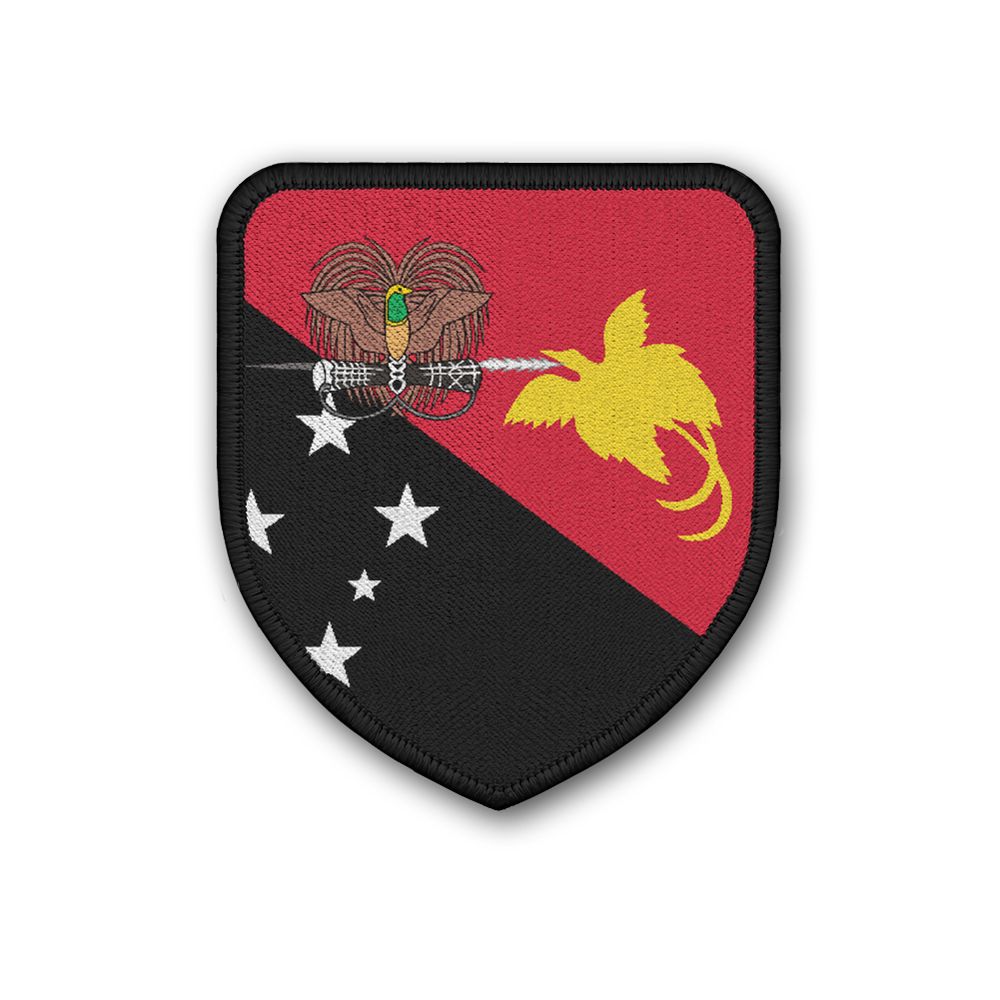 Patch Flag of Papua Flagge Staat Wappen Landeswappen Aufnäher Landesflagge#21355