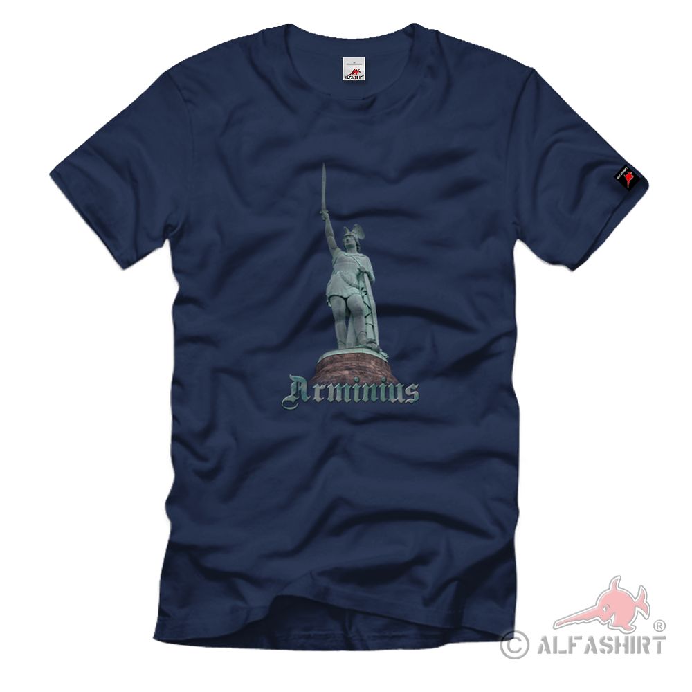 Arminius Hermann Memorial Hero Statue Teutoburg Forest - T Shirt # 11097