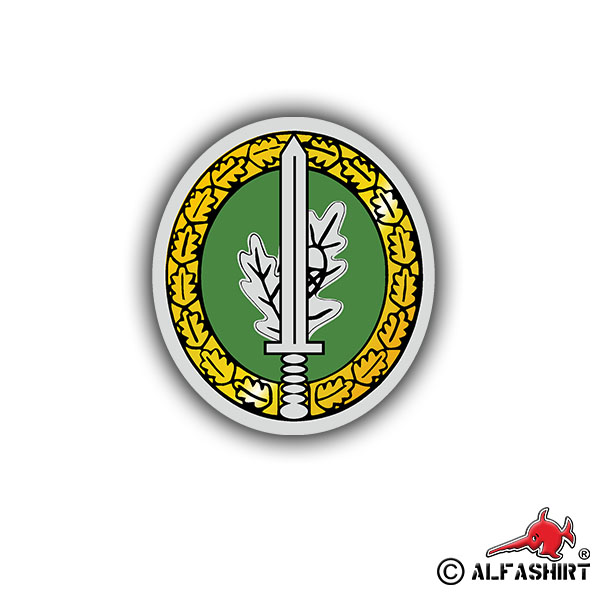 Aufkleber/Sticker Kommandosoldat KSK Abzeichen Wappen Emblem 7x6cm A717