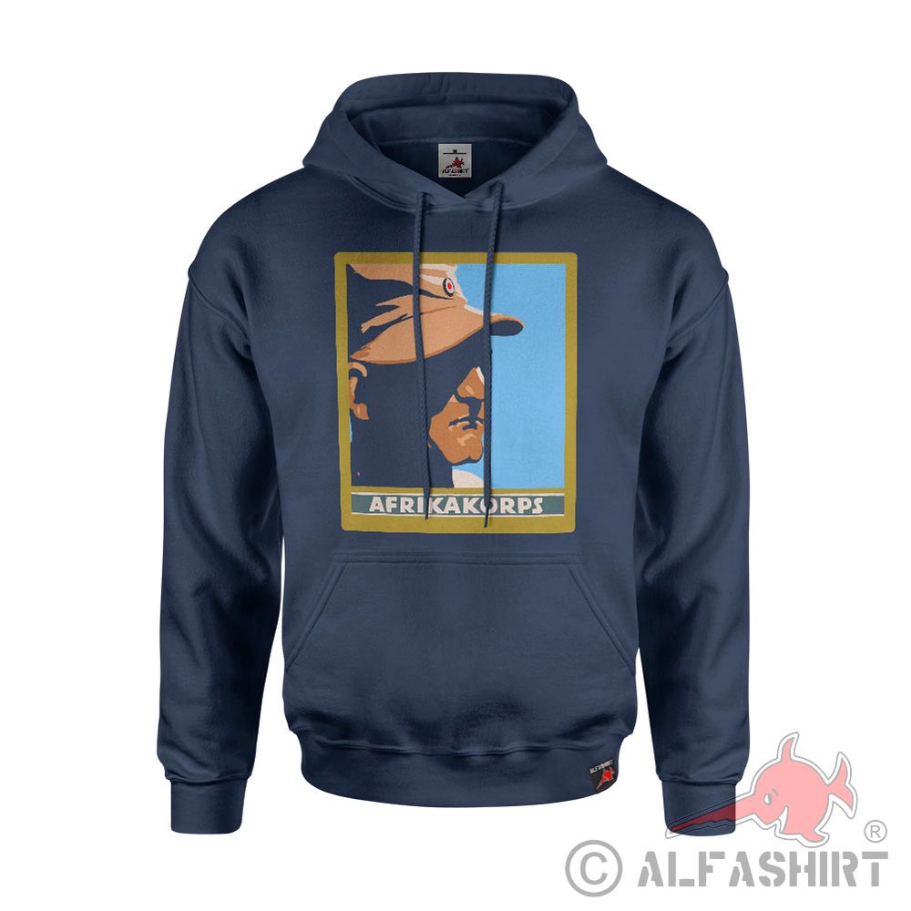Hoodie AFRIKAKORPS Ärmelband Landser Tobruk Rommel Pullover #43535
