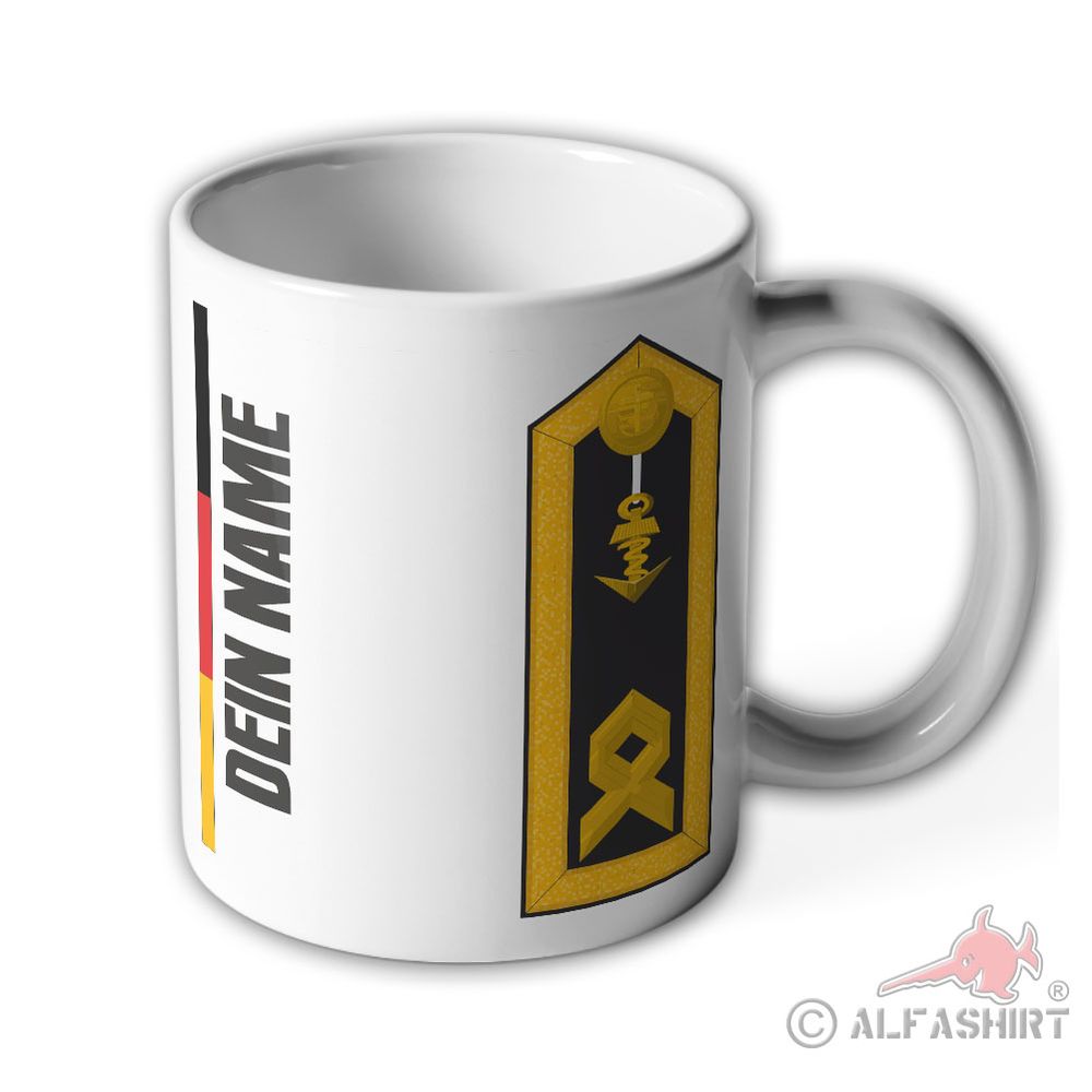 Tasse personalisiert Hauptbootsmann  Sanitätsdienst Sanitätsabzeichen #42955