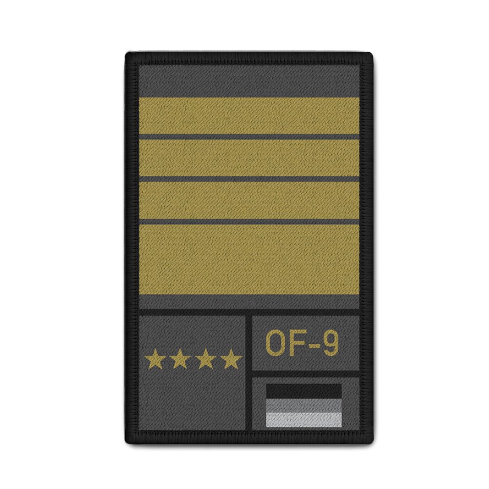 Rank Patch Bundeswehr Heer Luftwaffe Marine Grau #BW-Patch