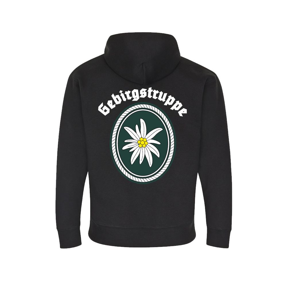 Hoodie Gebirgstruppe Bundeswehr Gebirgsjäger Division GebDiv BW Garmisch #30999