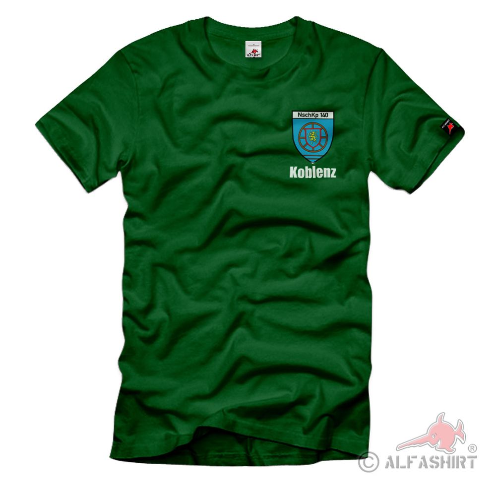 NschKp 140 Nachschubkompanie 140 NschKp BW coat of arms Neustadt - T Shirt # 36008 NschKp 140 Nachschubkompanie 140 NschKp BW coat of arms Neustadt - T Shirt # 36008