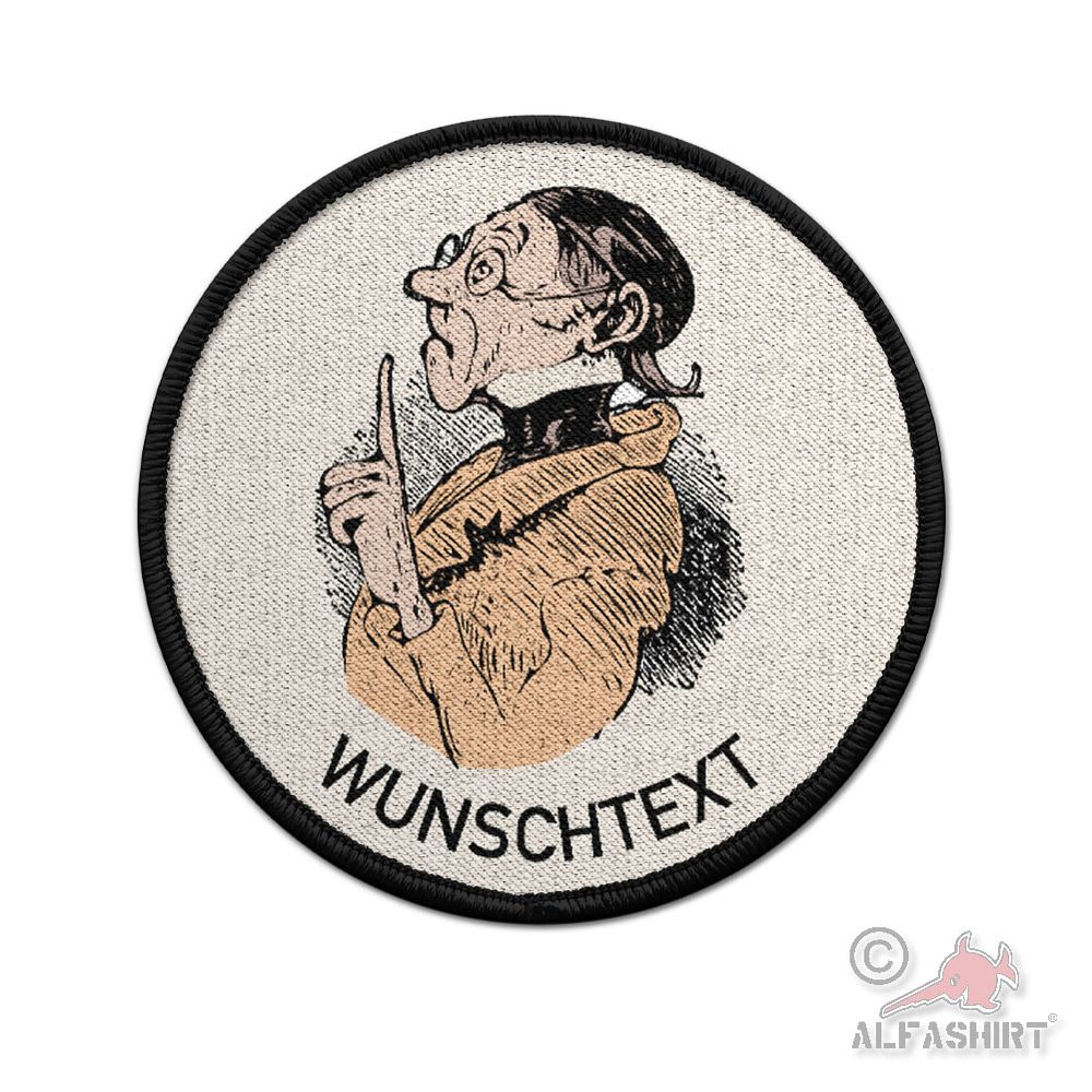 Patch Mr. Teacher Lämpel Fairy Tale Story Prank Tramp Pipe #45597