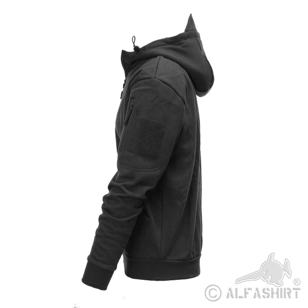 Tactical Hoodie GESTICKT KSK Operator Polo Black in Black_ Kommando Spezialkräfte Bundeswehr Calw Elite Einheit Operator #47074