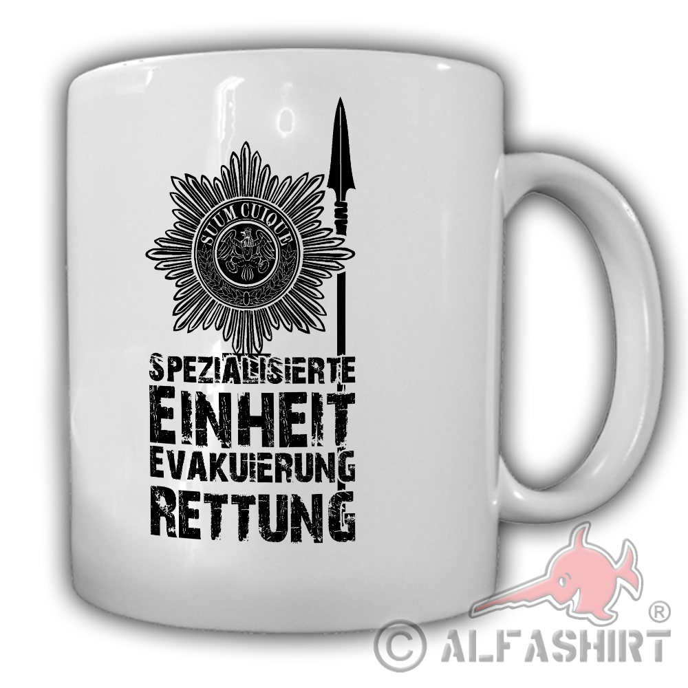 SPEER Feldjäger Bundeswehr BW Heer Einheit Militär - Tasse Becher #26586