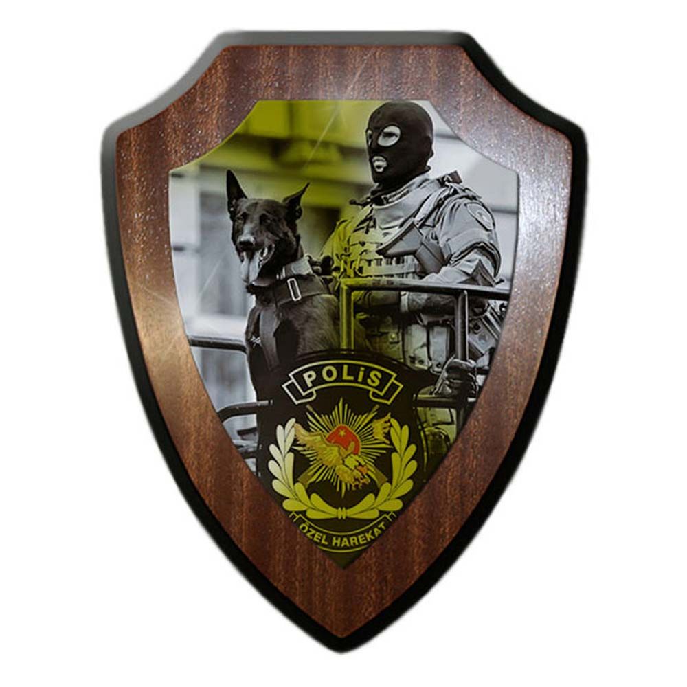 Türkische Polis Polizei Hund Soldat Türkei Türkey Spezialeinheit Wappen #24579