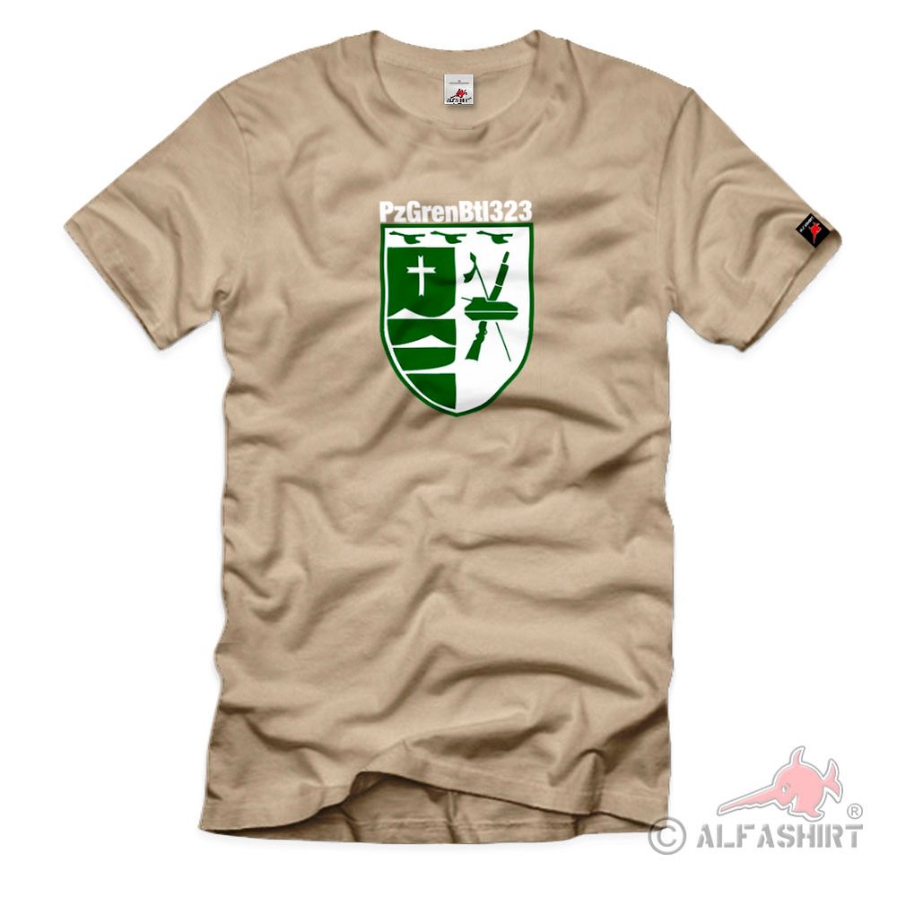 Pzgrenbtl 323 Schwaneweder Panzergrenadierbataillon 323 T Shirt #2596