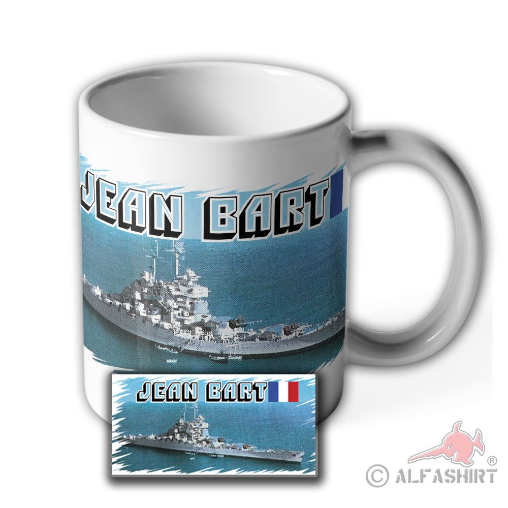 Jean Bart Schlachtschiff Schiff Frankreich französische Marine - Tasse #9998 t