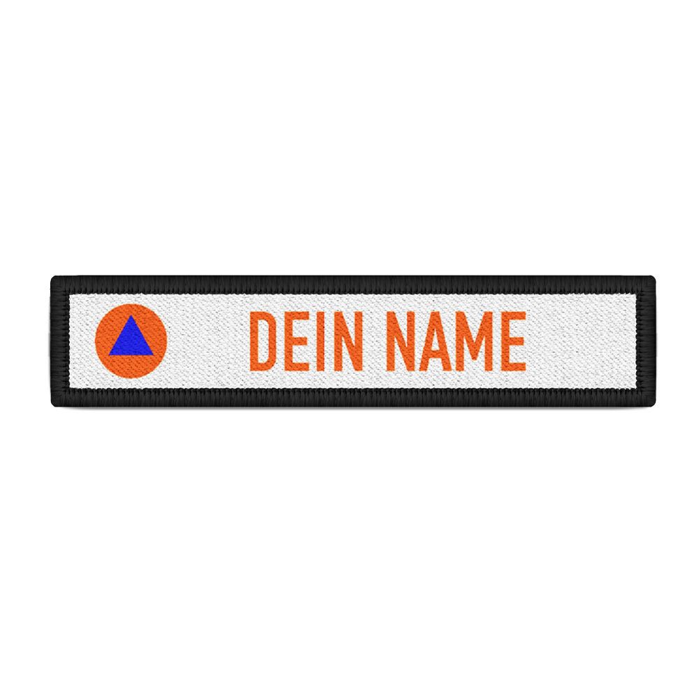 Patch KATS Katastrophenschutz Zivilschutzzeichen Orange Symbol Logo #46669