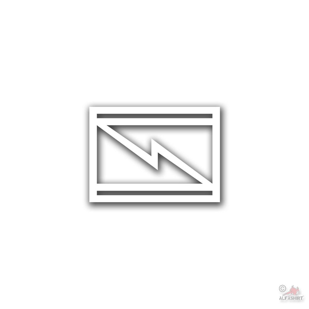 Tactical Sign Telecommunication School Bundeswehr FmS-Bus 18x13cm # A4890