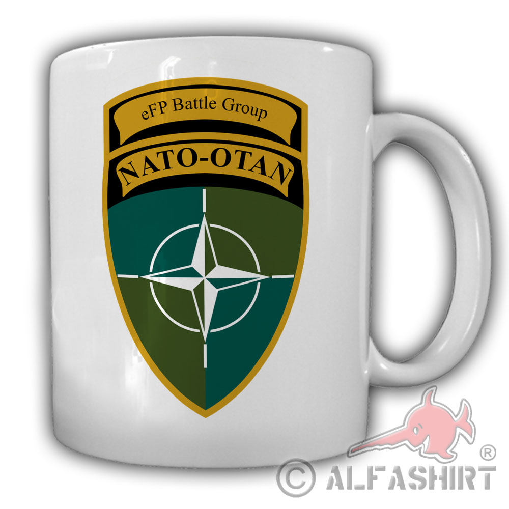 NATO Otan North Atlantic Treaty Organization Afghanistan Coffee Mug # 27601