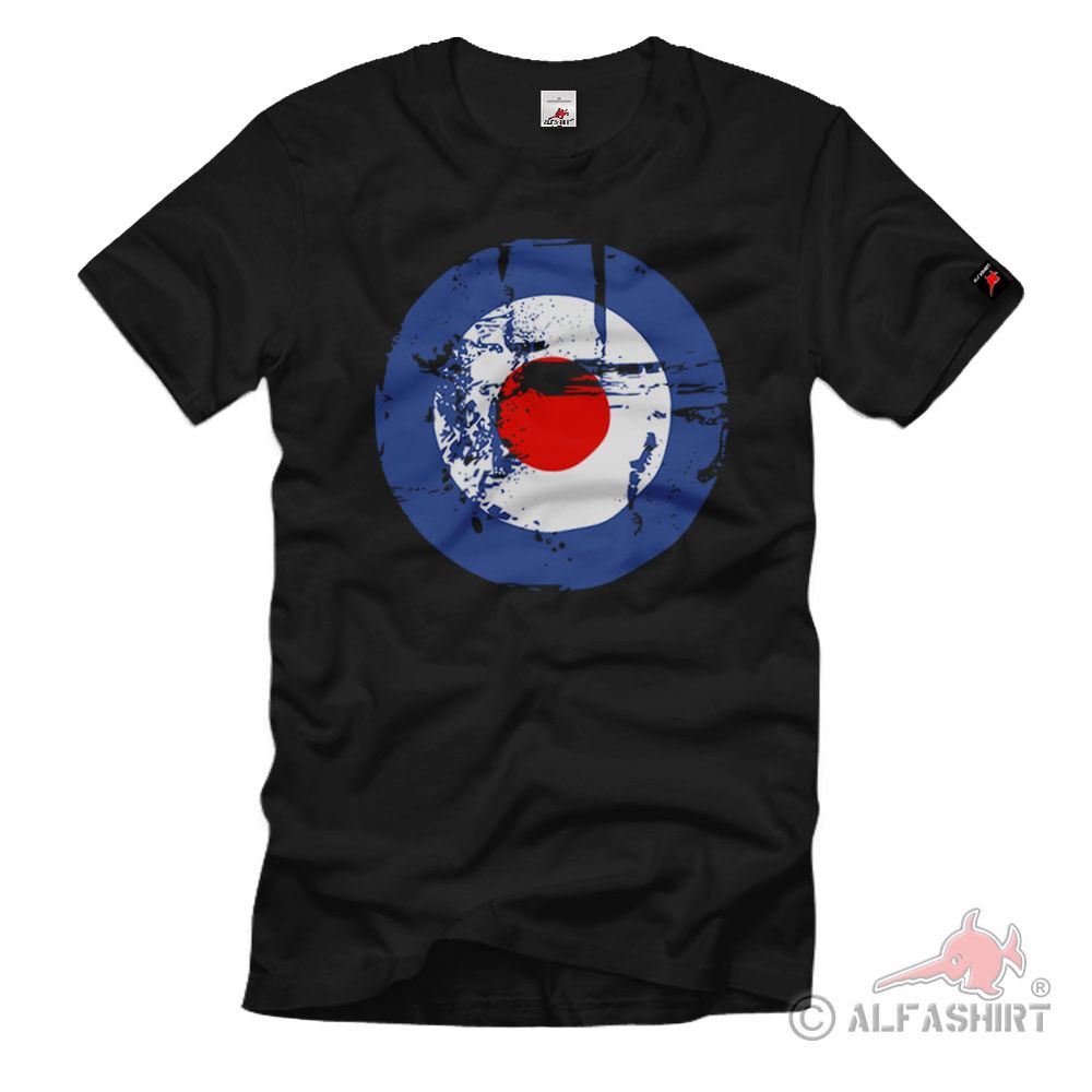 Royal Air Force grunge WW2 England Great Britain Old School UK t-shirt # 1866